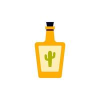 Tequila icon vector. Alcohol illustration sign. Bar symbol. Party logo. vector