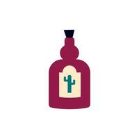 tequila icono vector. alcohol ilustración signo. bar símbolo. fiesta logo. vector