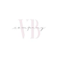 VB Beauty Initial Template Vector Design