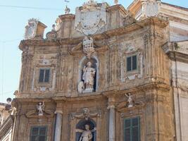 the city of Palermo on sicilia photo