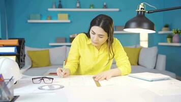 affaires femme travail dans Accueil bureau. video