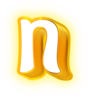 or néon alphabet des lettres et symboles png