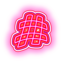 Rosa Neon- Symbol png
