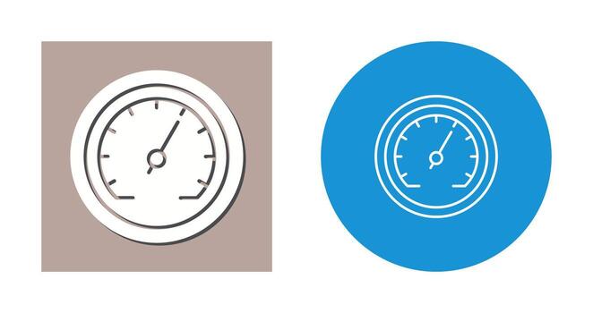 Speedometer Vector Icon