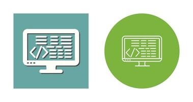 Coding Vector Icon
