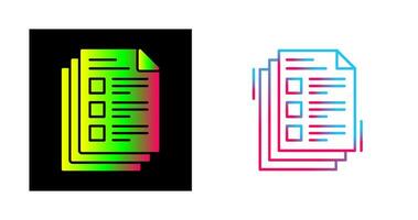 Notes Vector Icon