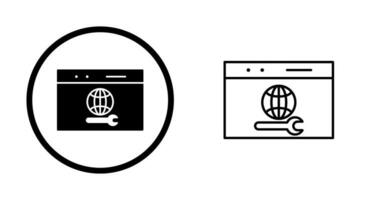 Unique Web Support Vector Icon
