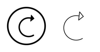 Unique Reload Vector Icon