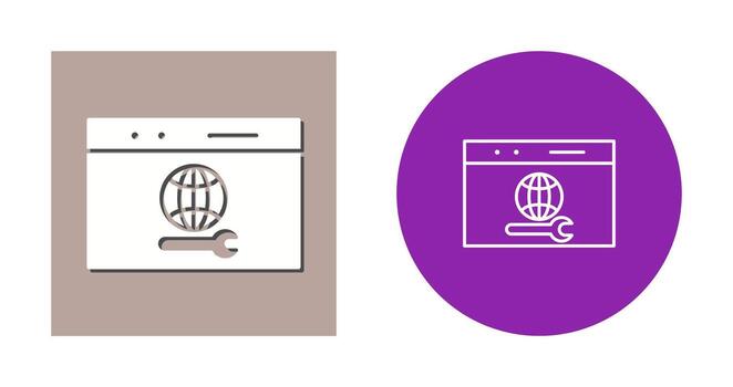 Unique Web Support Vector Icon