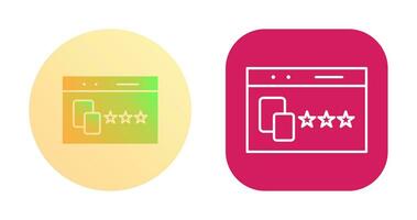 Unique Website Promotion Vector Icon