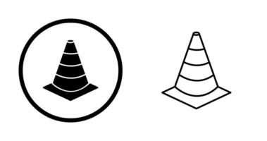 Unique Cone Vector Icon