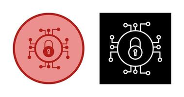 Unique Data Security Vector Icon