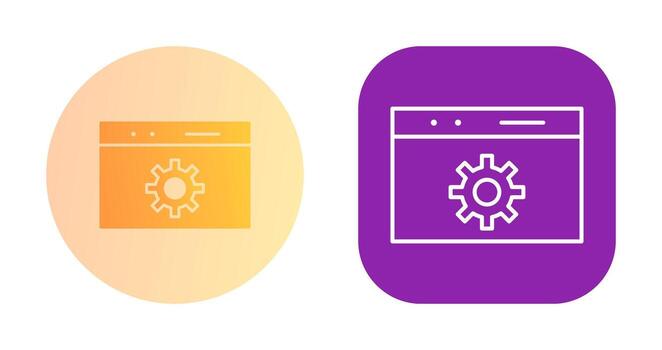 Unique Web Optimization Vector Icon