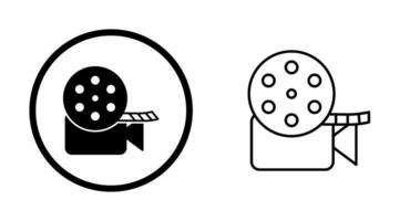 Unique Video Reel Vector Icon