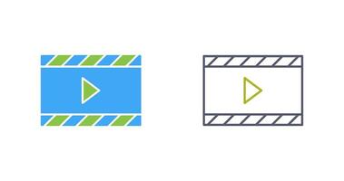 Unique Video and Animation Vector Icon