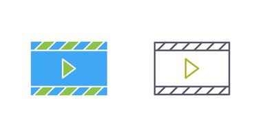 Unique Video and Animation Vector Icon