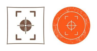 Unique Focus Vertical Vector Icon