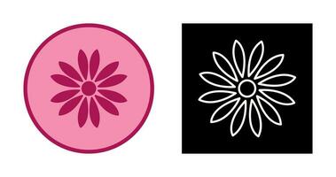 Unique Flower Vector Icon