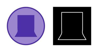 Unique Back Stand Vector Icon