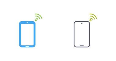 Unique Connected Device Vector Icon