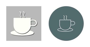 Unique Hot Coffee Vector Icon