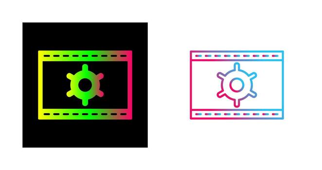icono de vector de optimización web único