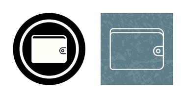 Unique Wallet Vector Icon