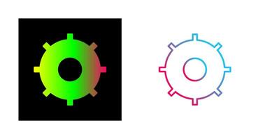 icono de vector de configuración única