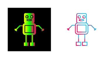 Unique Robot Vector Icon