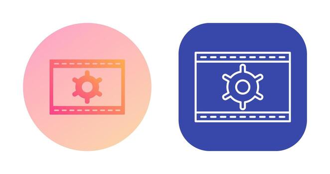 Unique Web Optimization Vector Icon
