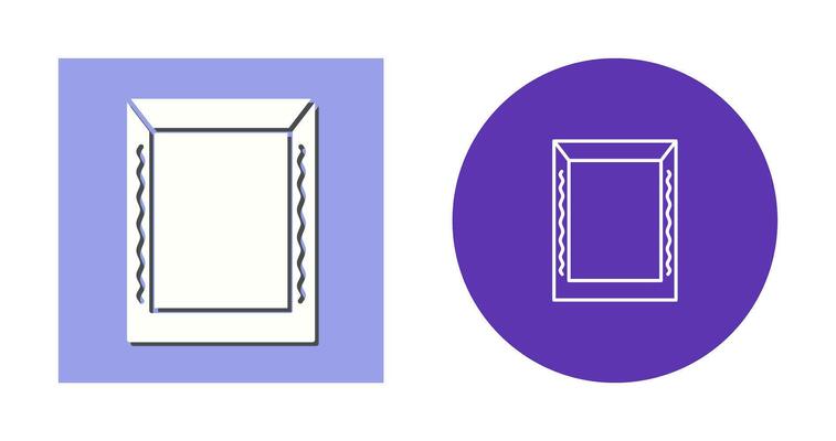 Unique Frame Vector Icon