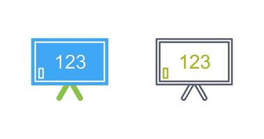 Unique Classroom Board Vector Icon