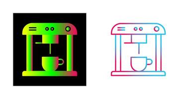 Unique Coffee Machine Vector Icon