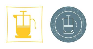 French Press Vector Icon