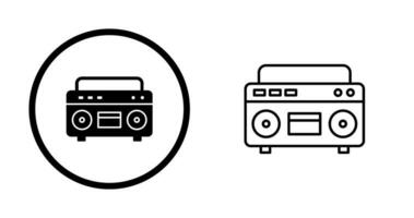 Casette Player Vector Icon