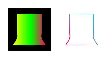 Unique Back Stand Vector Icon
