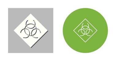 Biological Hazard Vector Icon