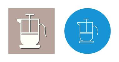 French Press Vector Icon