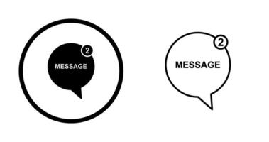 Message Bubbles Vector Icon