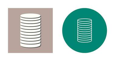 Stack of Coins Vector Icon