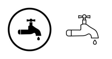 Water Tap Vector Icon