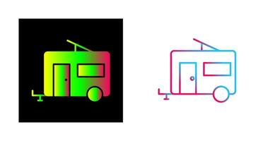 Trailer Vector Icon