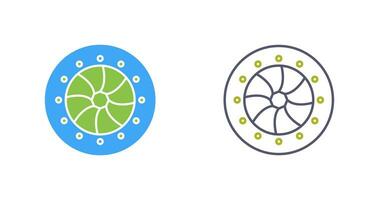Unique Optical Diaphram Vector Icon