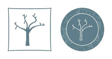 Tree with no Leaves Vector Icon