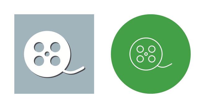 Reel Vector Icon