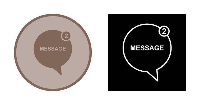 Message Bubbles Vector Icon