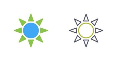 UV Radiation Vector Icon