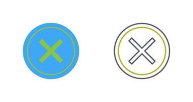 Do Not Cross Vector Icon