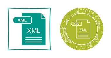 XML Vector Icon