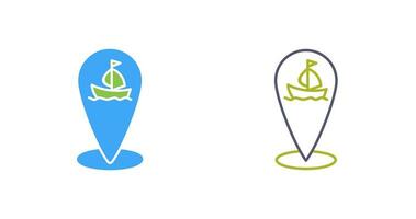 Shipping Location Vector Icon